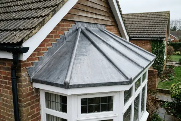 Illustration of roofing leadwork