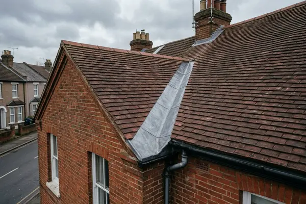 Illustration of roofing leadwork