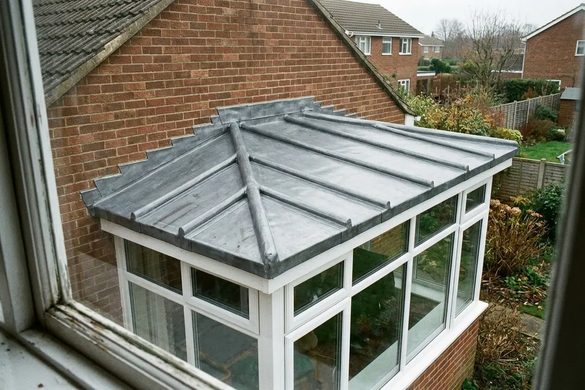 Illustration of roofing leadwork