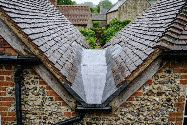 Illustration of roofing leadwork