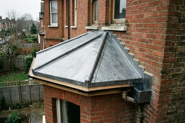 Illustration of roofing leadwork